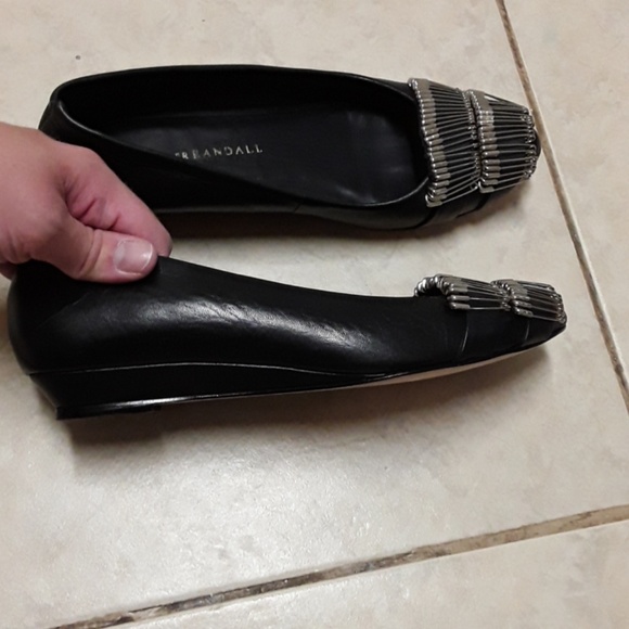 Black wedged flats - Picture 3 of 3